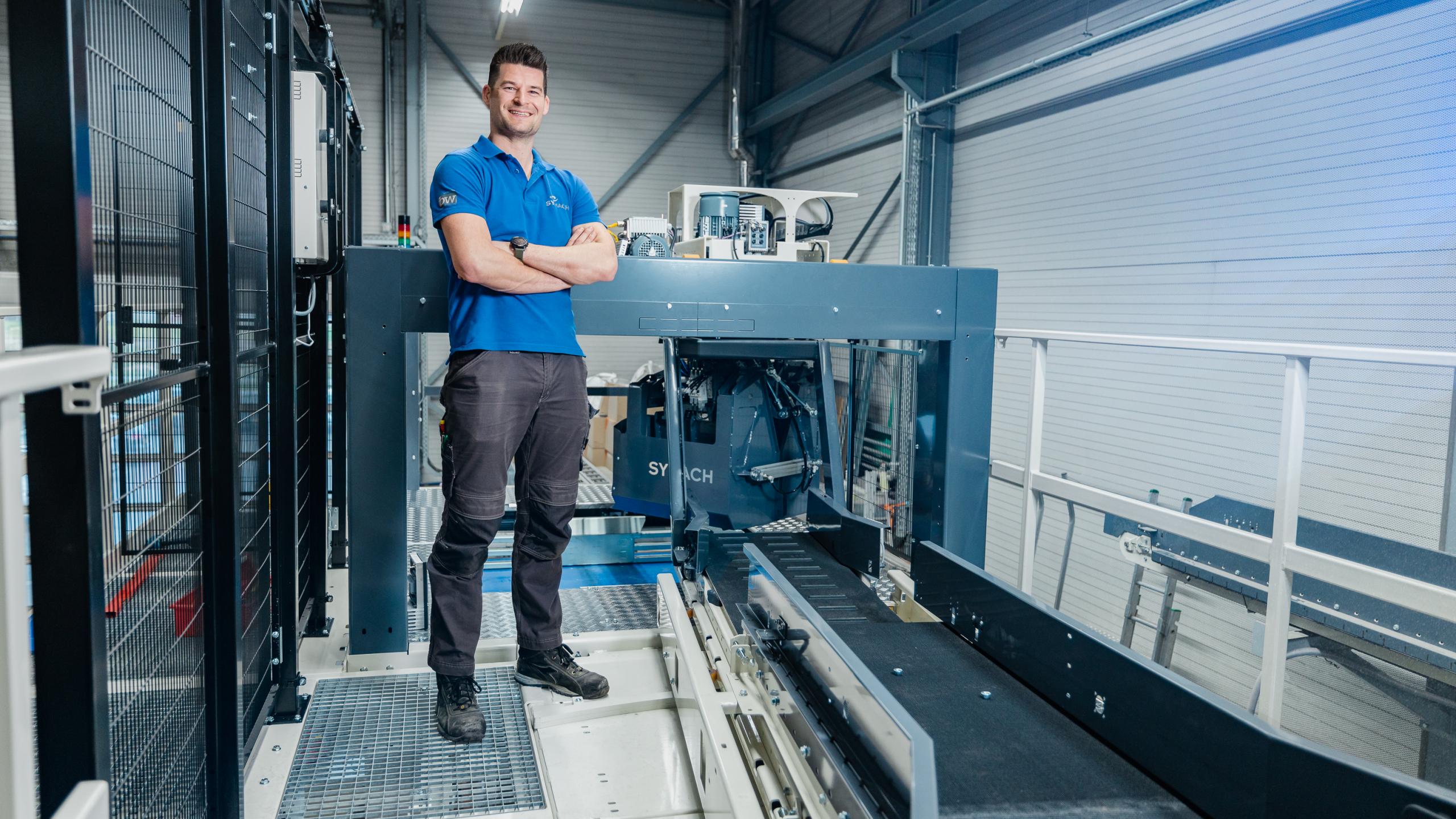 Servicemonteur Jeroen